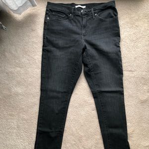 Levi’s gray wash 311 Skinny Shaping Jean